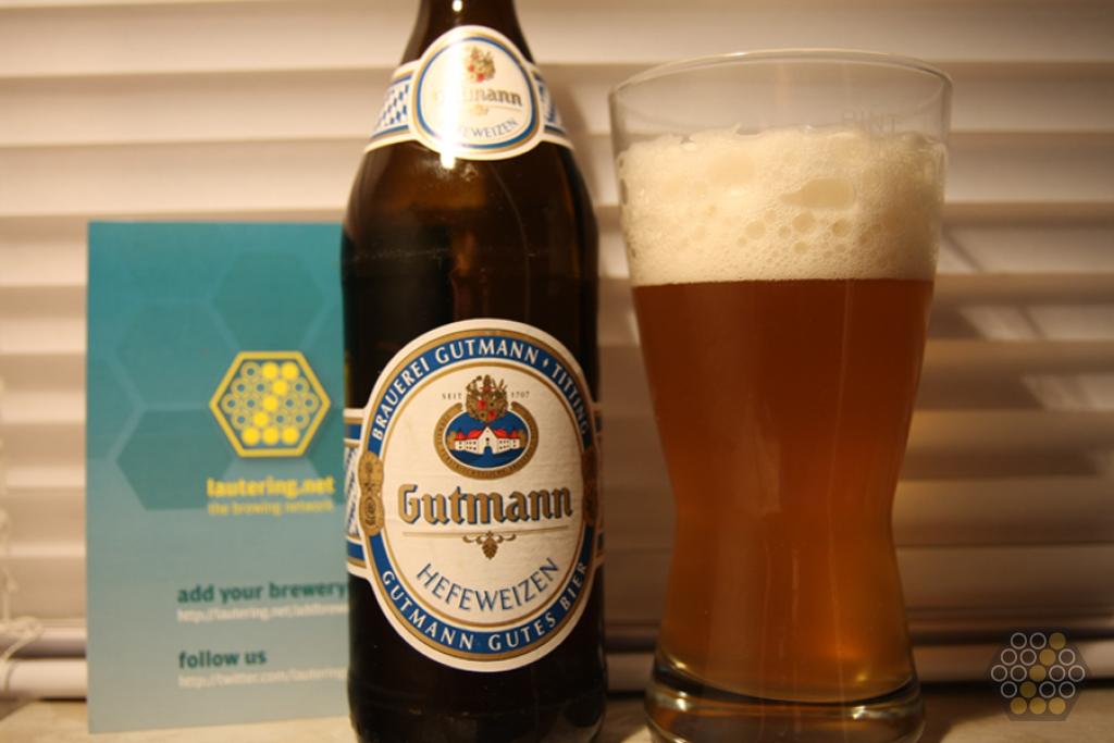 Hefeweizen goes well with Brotzeit - Gutmann Helles Hefeweizen
